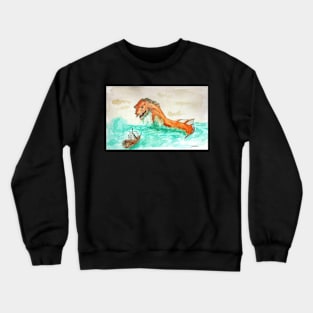 Here be Monsters Crewneck Sweatshirt